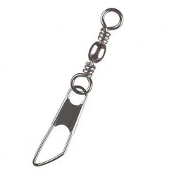 Terminal Tackle Eagle Claw Barrel Swivels With Safety Snaps