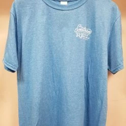 SRO Apparel Southern Reel Outfitters Short Sleeve T-Shirts Heather Sapphire