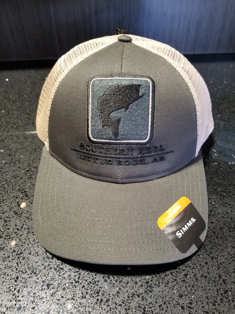 Southern Reel Outfitters Simms Bass Icon Trucker Hats W/ Southern Reel Name Hats 2 Southern Reel Outfitters Simms Bass Icon Trucker Hats W/ Southern Reel Name Hats