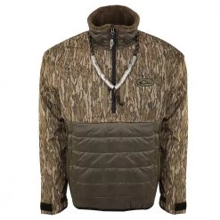 Drake Waterfowl LST Guardian Flex Double Down Eqwader 1/4 Zip Pullover