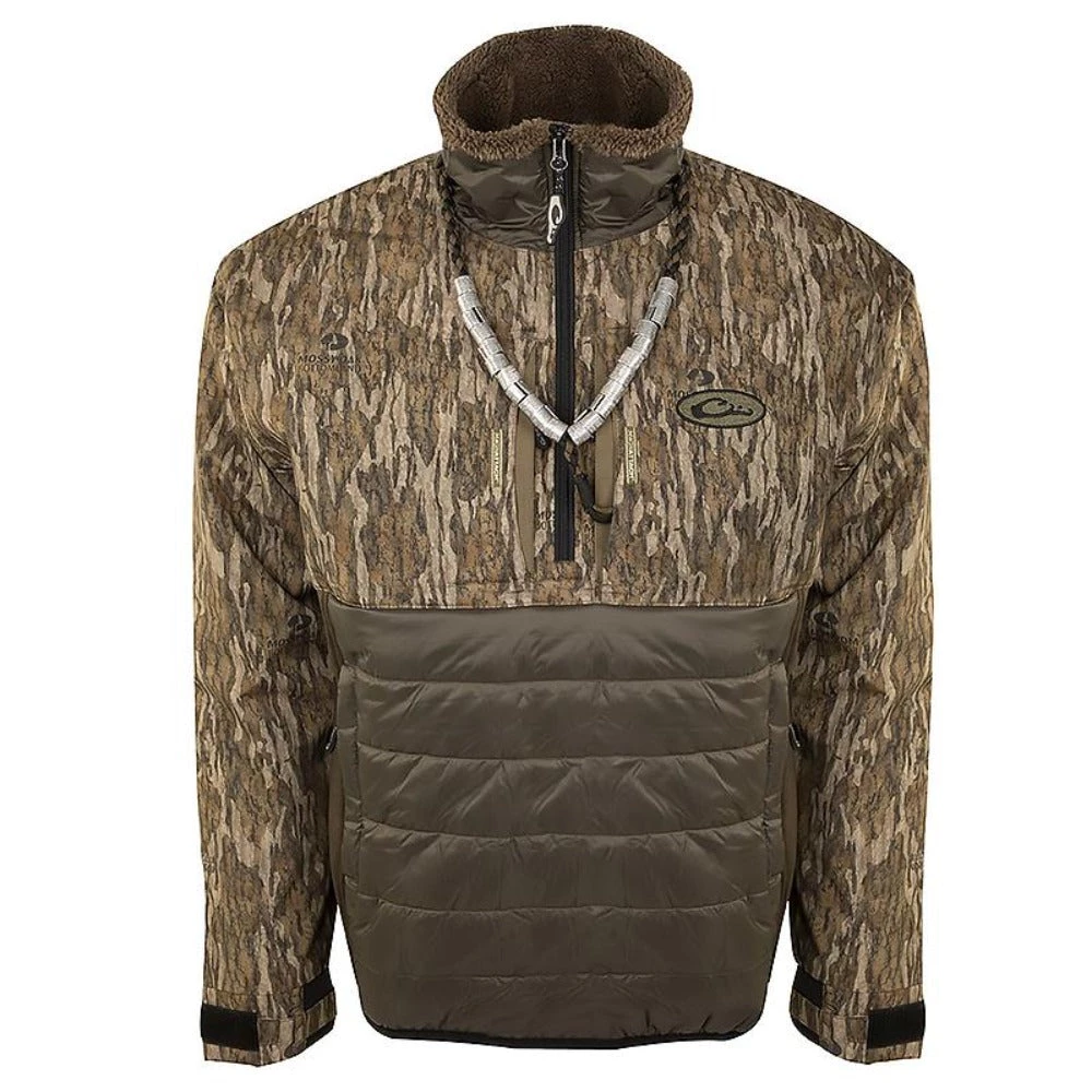 Drake Waterfowl LST Guardian Flex Double Down Eqwader 1/4 Zip Pullover 1 Drake Waterfowl LST Guardian Flex Double Down Eqwader 1/4 Zip Pullover