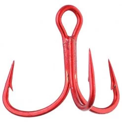 Hooks Mustad KVD Elite 2X Short 1X Strong Triple Grip Treble Red