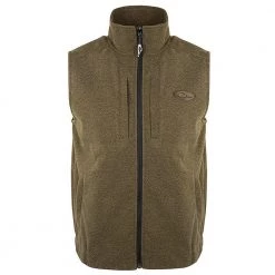 Drake Waterfowl Heather Windproof Layering Vest Hunting