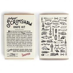 Hunt Mollyjogger Scrimshaw Trapper Knife Kit