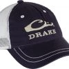 Drake Waterfowl Mesh Back Logo Hats