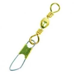 Terminal Tackle Eagle Claw Barrel Swivels With Safety Snaps