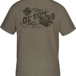 Drake Waterfowl Ol' Tom Half Strut Gobbling Tee Turkey Hunting