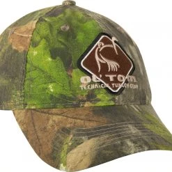 Drake Waterfowl Ol' Tom Camo Cotton Diamond Logo Hats Turkey Hunting