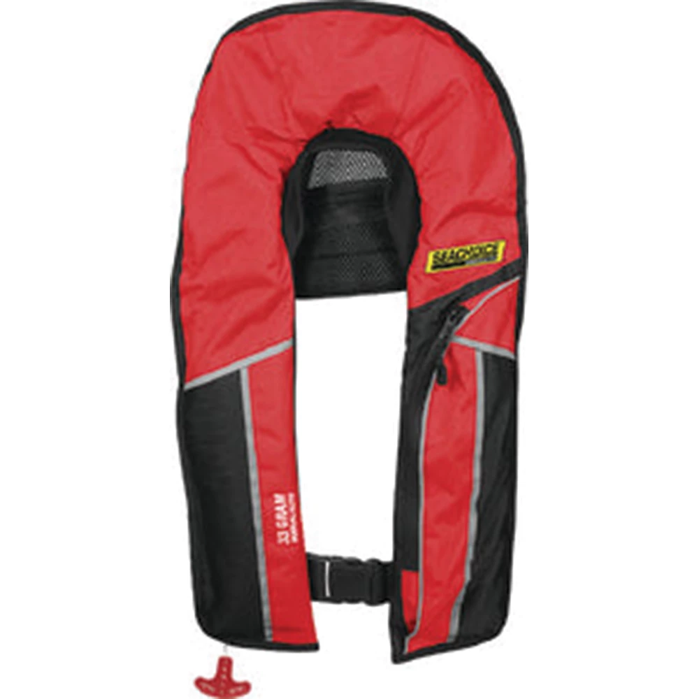 Seachoice Type V Rip-Stop PDF Auto/Manual Inflatable Life Vest/PFD 1 Seachoice Type V Rip-Stop PDF Auto/Manual Inflatable Life Vest/PFD